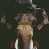 Gentleman Elephant Diamond Painting