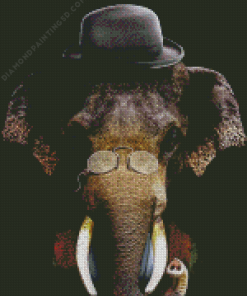 Gentleman Elephant Diamond Painting