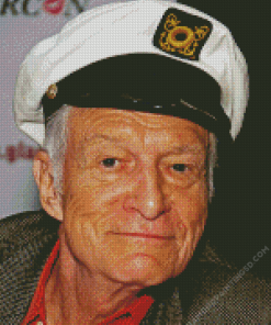 Hugh Hefner Diamond Painting