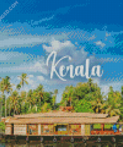 India Kerala Poster Diamond Painting