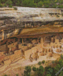 Indian Cliff Diamond Painting