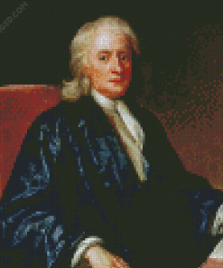 Isaac Newton Diamond Painting