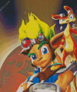 Jak and Daxter Diamond Painting