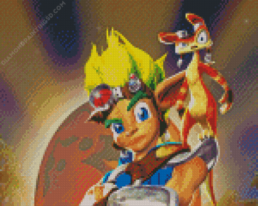 Jak and Daxter Diamond Painting