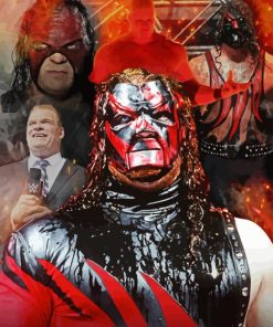 Kane WWE Diamond Painting