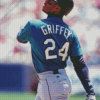 Ken Griffey Jr Baseball Player Diamond Painting