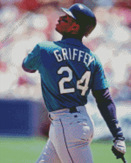 Ken Griffey Jr Baseball Player Diamond Painting