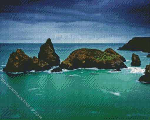 Kynance Seascape Diamond Painting