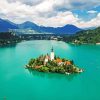 Lake Bled Diamond Painting