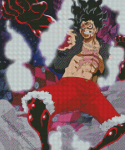 Luffy Gear 4 Diamond Painting