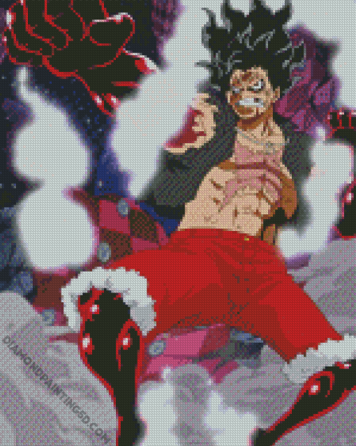 Luffy Gear 4 Diamond Painting