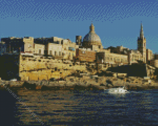 Malta Harbor Diamond Painting