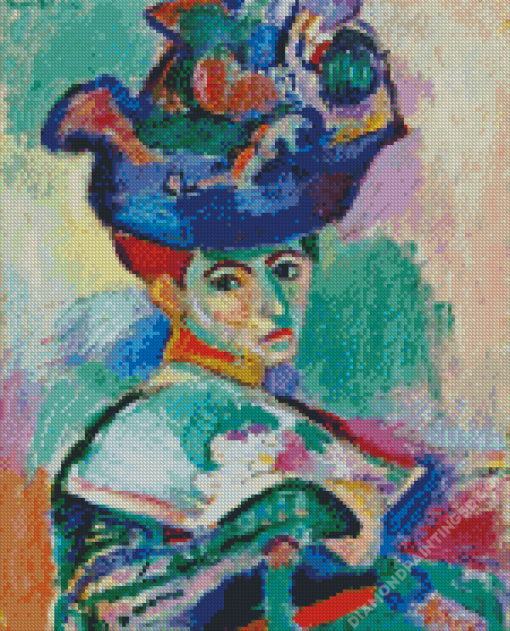 Matisse Woman with The Hat Diamond Painting