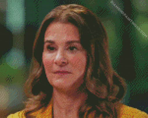 Melinda French Gates Diamond Painting