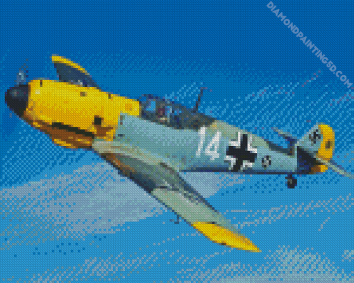 Messerschmitt Bf 109 Diamond Painting