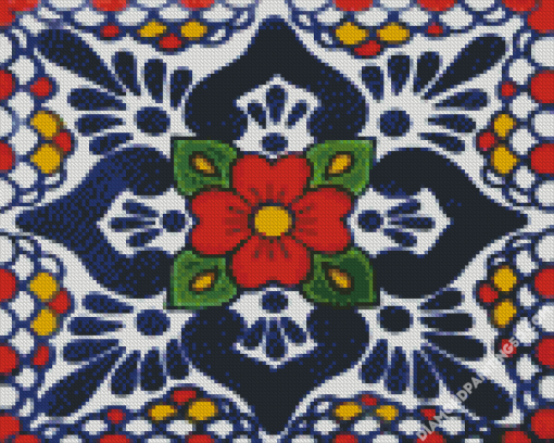 Mexican Tile Diamond Painting