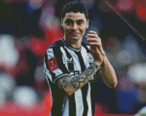 Miguel Almiron Diamond Painting