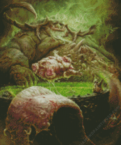 Nurgle Diamond Painting