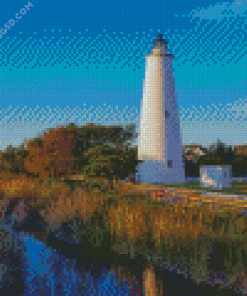 Ocracoke Lighthouse Diamond Painting