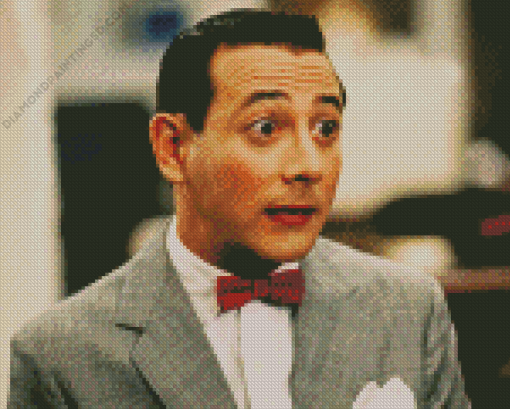 Pee Wee Herman Diamond Painting