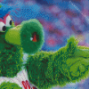 Phillie Phanatic Diamond Painting