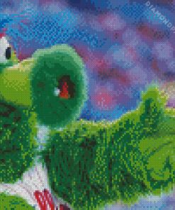 Phillie Phanatic Diamond Painting