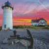 Race Point Lighthouse Diamond Painting