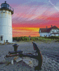 Race Point Lighthouse Diamond Painting