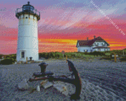 Race Point Lighthouse Diamond Painting