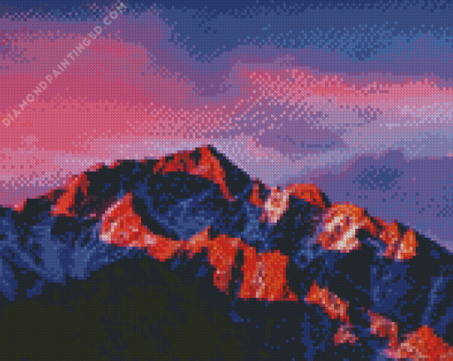 Sierra Mountains Diamond Painting