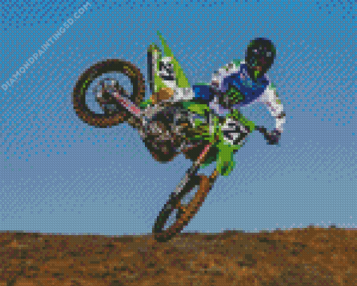 Supercross Diamond Painting