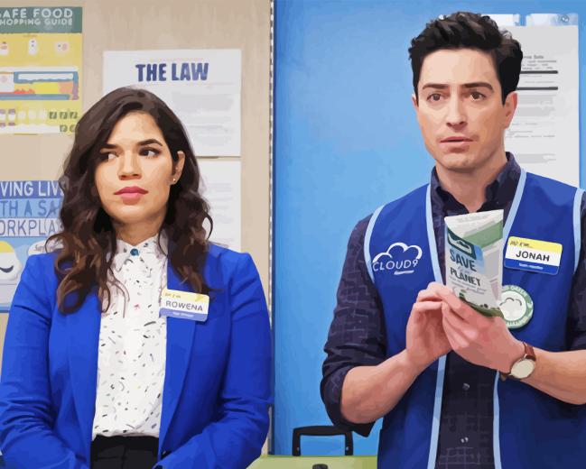 Superstore Sitcom Diamond Painting