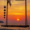 Swing Sunset Diamond Painting