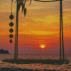 Swing Sunset Diamond Painting