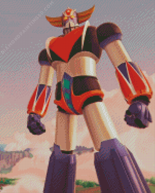 UFO Robot Grendizer Diamond Painting