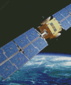 Universe Satellite Diamond Painting