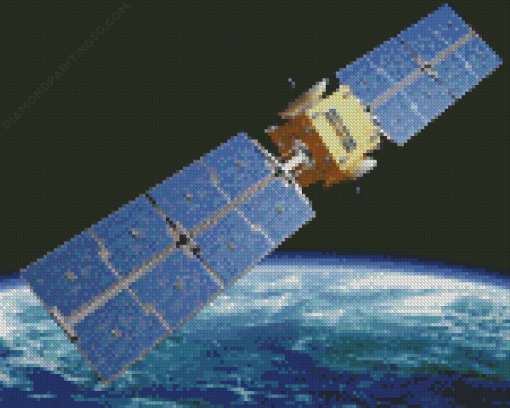 Universe Satellite Diamond Painting