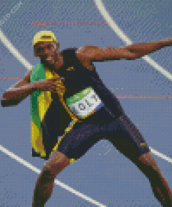 Usain Bolt Diamond Painting