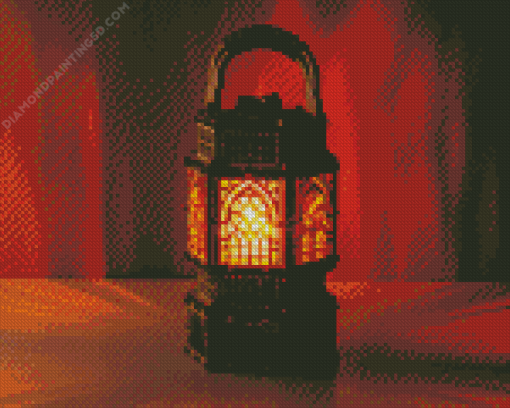 Vintage Lantern Diamond Painting