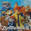 Zootropolis Diamond Painting