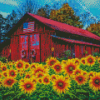 Country Barn Diamond Painting