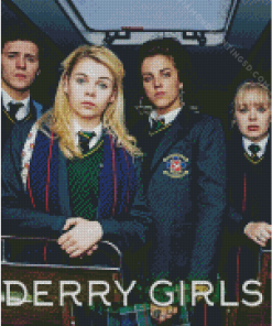 Derry Girls Diamond Painting