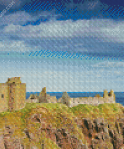 Dunnottar Castle Diamond Painting