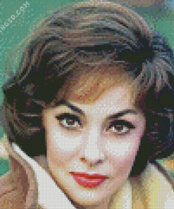 Gina Lollobrigida Diamond Painting