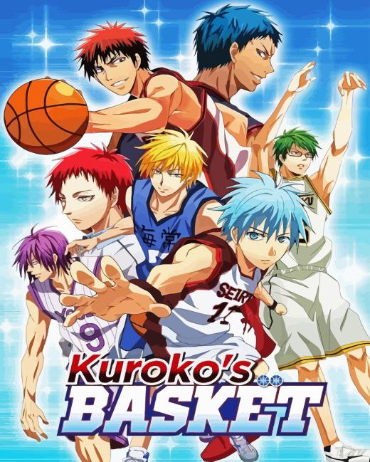 Kurokos Basketball Diamond Painting