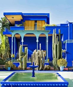 Majorelle Garden Diamond Painting