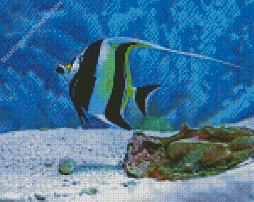 Moorish Idol Diamond Painting