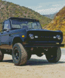 Old Ford Bronco Diamond Painting