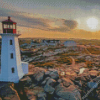 Peggy Cove Diamond Painting