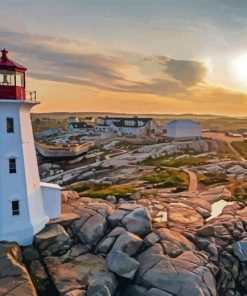 Peggy Cove Diamond Painting